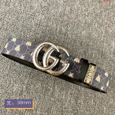 Gucci古奇采用原单牛皮制作搭配原单五 高仿古驰男士腰带 精仿古驰腰带 原版古驰腰带 A货古驰腰带 原单古驰腰带和正品有什么区别