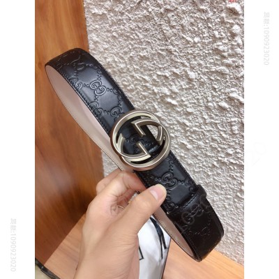 古奇正版开模经典版纹内衬进口树膏磨砂皮底 高仿古驰男士腰带 精仿古驰腰带 原版古驰腰带 A货古驰腰带 原单古驰腰带和正品有什么区别