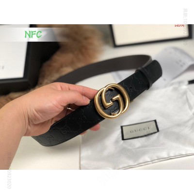 Gucci古驰NFC芯片款验货品质原 高仿古驰男士腰带 精仿古驰腰带 原版古驰腰带 A货古驰腰带 原单古驰腰带和正品有什么区别