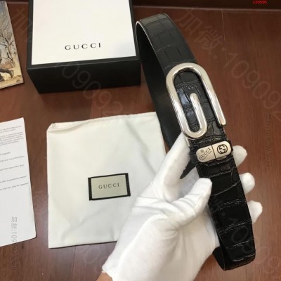 古Qi正版经典版型原单纯钢自动扣，双面进口 哪里有高仿古奇皮带卖 精仿古奇皮...