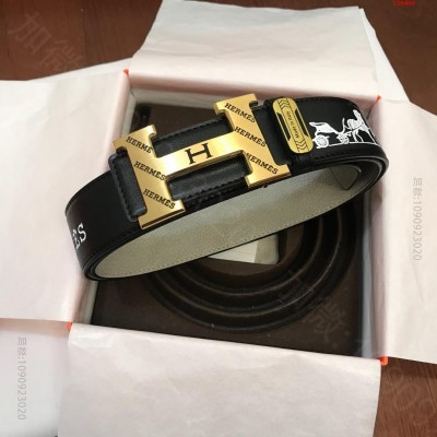 爱士正版同步精品新款纯钢扣，版型高档时尚,高 高仿爱马仕男士腰带 精仿爱马仕...