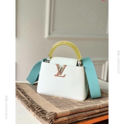Capucines手袋 高仿LV女包 精仿LV女包 原版LV路易威登女包 A...