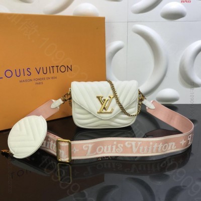 M56462 NewWaveMultiPochette斜挎包 高仿LV女包 ...