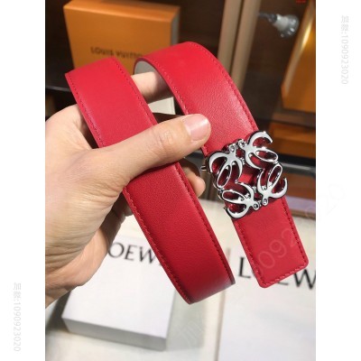 LOEWE罗意威原单专柜款双面进口牛皮腰 哪里有卖高仿罗意威男士皮带 精仿罗意威皮带 原版罗意威皮带 A货罗意威皮带 原单罗意威皮带