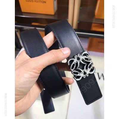 LOEWE罗意威原单专柜款双面进口牛皮腰 哪里有卖高仿罗意威男士皮带 精仿罗意威皮带 原版罗意威皮带 A货罗意威皮带 原单罗意威皮带