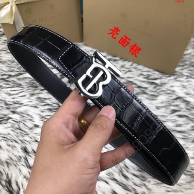 巴宝莉高端男士腰带双面头层小牛皮顶级品 哪里有卖高仿巴宝莉皮带 精仿巴宝莉皮带 原版巴宝莉皮带 A货巴宝莉皮带 原单巴宝莉皮带