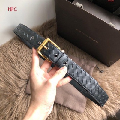 BOTTEGAVENETA3.5cm纯 哪里有卖高仿BV皮带 精仿BV皮带 原版BV皮带 A货BV皮带 原单BV皮带