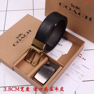 蔻驰进口头层牛皮100CM125CM可 哪里有卖高仿蔻驰腰带 精仿蔻驰皮带 原版蔻驰皮带 A货蔻驰皮带 原单蔻驰皮带