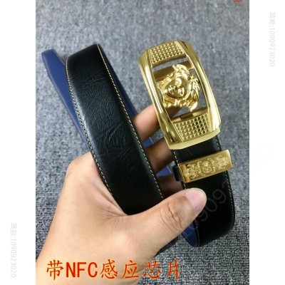 范思哲NFC扫描皮带尾部就可链接跳入官 哪里有卖高仿范思哲腰带 精仿范思哲皮带 原版范思哲皮带 A货范思哲皮带 原单范思哲皮带
