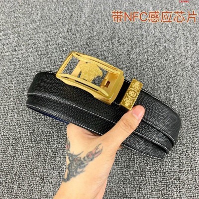 范思哲NFC扫描皮带尾部就可链接跳入官 哪里有卖高仿范思哲腰带 精仿范思哲皮带 原版范思哲皮带 A货范思哲皮带 原单范思哲皮带