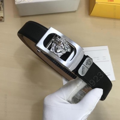 美人头正版同步精品自动扣，18K电镀，树皮纹 哪里有卖高仿范思哲腰带 精仿范思哲皮带 原版范思哲皮带 A货范思哲皮带 原单范思哲皮带