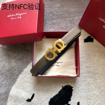 菲拉女式宽2.5手掌纹进口小牛皮搭配全铜 哪里有卖高仿菲拉格慕腰带 精仿菲拉格慕皮带 原版菲拉格慕皮带 A货菲拉格慕皮带 原单菲拉格慕皮带