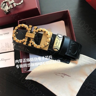 国外代购客户专供，配正版包装飞啦专柜同步最新 哪里有卖高仿菲拉格慕腰带 精仿...