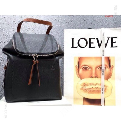荔枝纹 Loewe 罗意威专柜最新款Go 哪里有卖高仿罗意威背包 精仿罗意威双肩包 原版罗意威双肩包 A货罗意威双肩包 原单罗意威双肩包