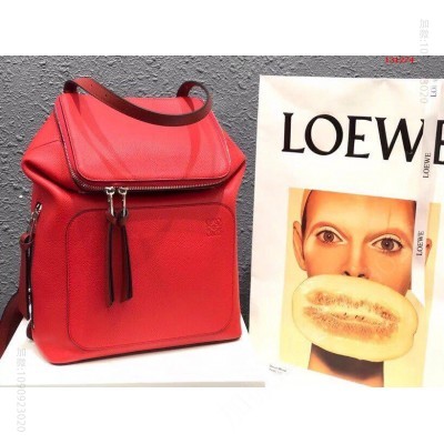 荔枝纹 Loewe 罗意威专柜最新款Go 哪里有卖高仿罗意威背包 精仿罗意威双肩包 原版罗意威双肩包 A货罗意威双肩包 原单罗意威双肩包