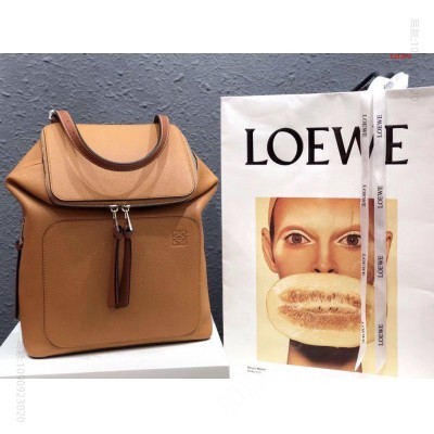 荔枝纹 Loewe 罗意威专柜最新款Go 哪里有卖高仿罗意威背包 精仿罗意威双肩包 原版罗意威双肩包 A货罗意威双肩包 原单罗意威双肩包