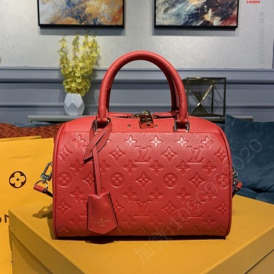 SPEEDY25CM全皮压花枕头包 高仿LV女包 精仿LV女包 原版LV路易威登女包 A货LV女包 高仿lv女包货源