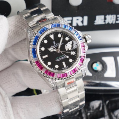 超级新品GMT格林尼治II奢华的另一个新高 高仿劳力士腕表 精仿劳力士手表 原版劳力士钟表 A货劳力士腕表 原单劳力士腕表