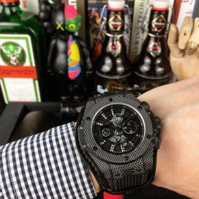 恒宝HUBLOT镀膜玻璃45mm 13 高仿奢侈品名表 精仿名牌手表 原版名牌钟表 A货名牌腕表 原单名牌腕表