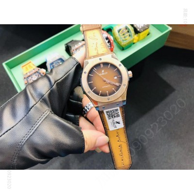 恒宝Hublot经典融合系列.搭载简约三针 高仿奢侈品名表 精仿名牌手表 原版名牌钟表 A货名牌腕表 原单名牌腕表