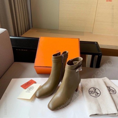 顶级品质H家经典款Kelly扣短靴上脚 高仿爱马仕女鞋 精仿爱马仕女鞋 原版爱马仕女鞋 A货爱马仕女鞋