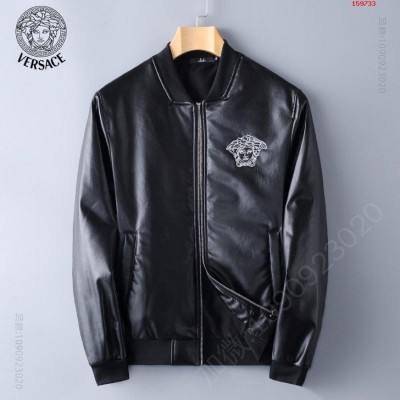 秋冬新款加厚加棉皮衣夹克颜色黑色 高仿名牌服饰 精仿名牌皮衣 原版名牌大衣 原单A货名牌服饰