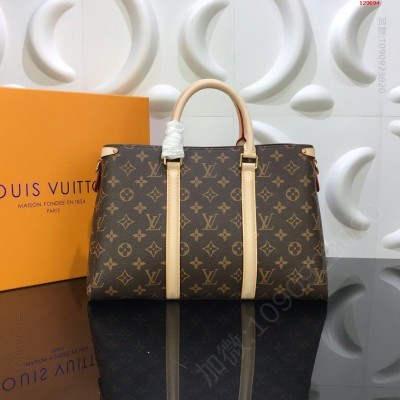顶级原单Soufflot中号手袋 新款lv女包价格及图片 精仿LV女包 原版LV路易威登女包 A货LV女包