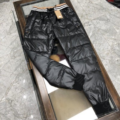 巴宝莉上新新工艺羽绒裤加绒裤采 高仿名牌休闲裤男装 精仿名牌休闲裤男装 原版...