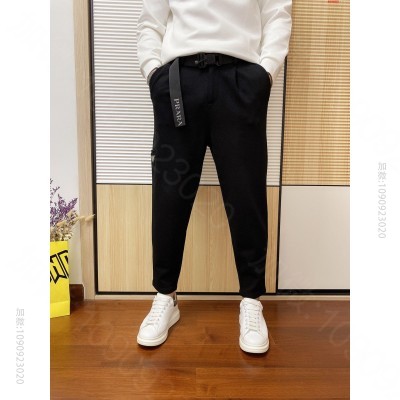 Prada2023秋冬新品系列休闲裤工 高仿名牌休闲裤男装 精仿名牌休闲裤男...