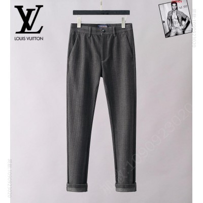 LV2023米兰走秀款时装款专柜精品 高仿名牌休闲裤男装 精仿名牌休闲裤男装 原版名牌休闲裤男装 原单A货名牌休闲裤男装