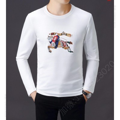 Burberry巴宝莉顶级奢侈品牌 高仿名牌长袖T恤男装 精仿名牌长袖T恤男装 原版名牌长袖T恤男装 原单A货名牌长袖T恤男装