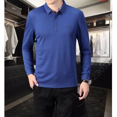 BV2023秋冬季新品翻领POLO 高仿名牌长袖T恤男装 精仿名牌长袖T恤男装 原版名牌长袖T恤男装 原单A货名牌长袖T恤男装