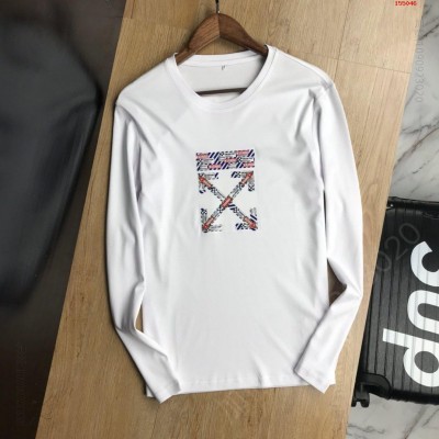 OFFWHITE2023秋冬最新 高仿名牌长袖T恤男装 精仿名牌长袖T恤男装 原版名牌长袖T恤男装 原单A货名牌长袖T恤男装