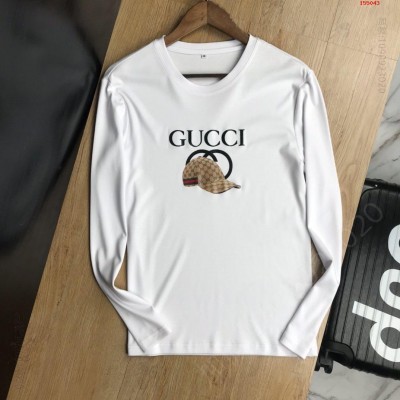 Gucci古奇2023秋冬最新款顶 高仿名牌长袖T恤男装 精仿名牌长袖T恤男装 原版名牌长袖T恤男装 原单A货名牌长袖T恤男装