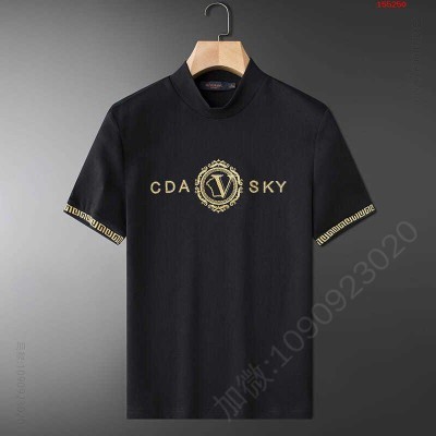 范思哲2023ss秋冬新品专柜同步时尚 高仿名牌短袖T恤男装 精仿名牌短袖T恤男装 原版名牌短袖T恤男装 原单A货名牌短袖T恤男装