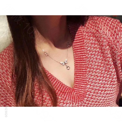 GUCCI古驰新款蝴蝶项链原版高端 高仿名牌项链 精仿名牌项链 原版名牌项链...