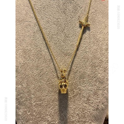 新款AlexanderMcQueen 高仿名牌项链 精仿名牌项链 原版名牌项链 A货名牌项链 原单名牌项链