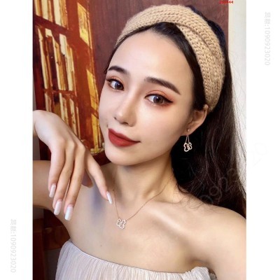 新款V金镀咪金麒麟双葫芦项链高颜值上 高仿名牌项链 精仿名牌项链 原版名牌项链 A货名牌项链 原单名牌项链