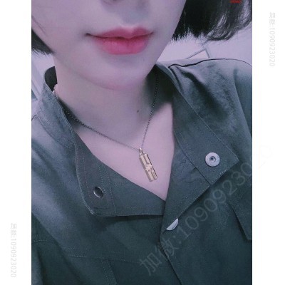 专柜爆款厂家直销价原版复刻配送整套 高仿名牌项链 精仿名牌项链 原版名牌项链 A货名牌项链 原单名牌项链