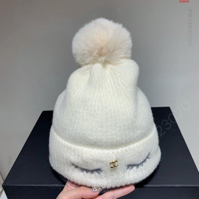 Chanel香奈儿针织毛线帽保暖必备卡 高仿品牌帽子 精仿品牌帽子 原版品牌帽子 A货品牌帽子 原单品牌帽子