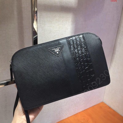 新款手包2VF056D男士包包原单货采用 高仿品牌手拿包/钱包