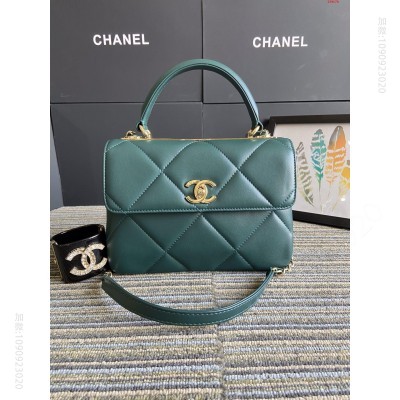 Chanel新一季trendy大格纹型号 原单香奈儿包包多少钱? 精仿香奈儿女包 原版香奈儿女包 A货香奈儿女包 高仿香奈儿女包