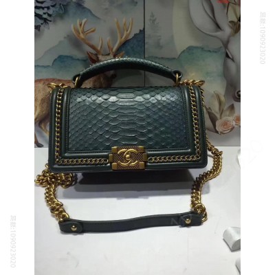 CHANEL非洲蟒蛇皮配意大利进口原版特级定 高仿香奈儿包包 原单香奈儿包包 高仿香奈儿女包 精仿香奈儿女包 原版香奈儿包包