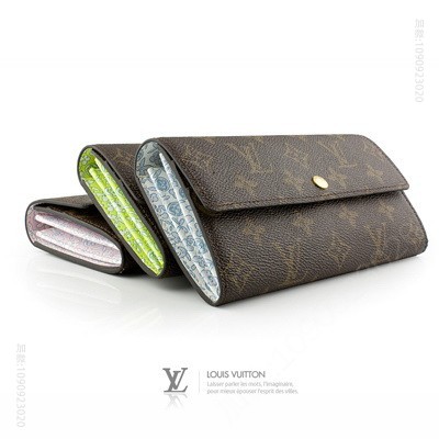 LVSARAHMONOGRAMFLEURI钱夹 LV钱包 路易威登钱夹 高仿LV