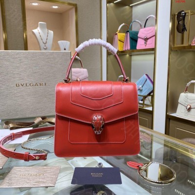 B家新品撞色SerpentiFore 宝格丽A货包包哪里有卖? 原单宝格丽包...