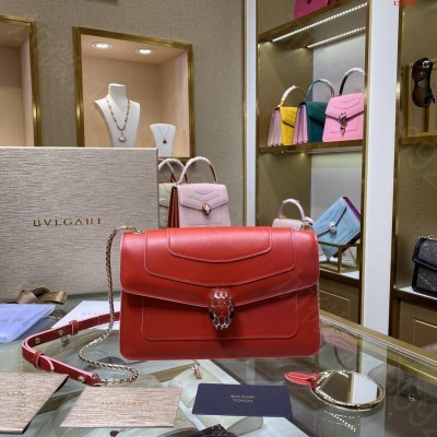 B家新品撞色SerpentiFore A货宝格丽包包经典款 原单宝格丽女包 ...