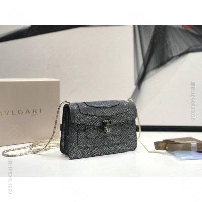 水蛇皮 Bvlgari 宝格丽专柜新款标志性 网上哪里有卖高仿宝格丽包包? ...