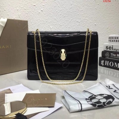 Bvlgari 宝格丽专柜新品双层蛇头包 精仿宝格丽女包 A货宝格丽女包