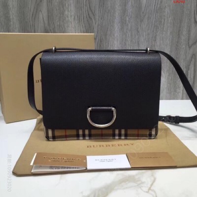 Burberry 巴宝莉立挺版型D型环包 原版宝格丽女包 A货宝格丽女包