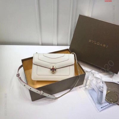 Bvlgari 宝格丽Serpenti珐琅单层蛇头包 高仿宝格丽包包